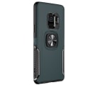 Pikkukuva 5 / 10: Praktiskt Skal med Ringhållare - Samsung Galaxy S9+ Marinblå