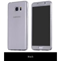 Miniatyrbild 1 av 8: Samsung S7 Dubbelsidigt silikonfodral med TOUCHFUNKTION Svart