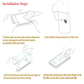 Miniatyrbilde 3 av 11: 2-PACK Samsung Galaxy S21 Ultra CASE-Friendly Skärmskydd 0,3mm Svart