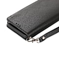 Miniatyrbillede 7 af 11: iPhone 12 Mini - Elegant Smidigt Plånboksfodral Svart