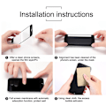Miniatyrbild 10 av 11: 3-in-1 iPhone 16 pro Max Fram- & Baksida + Kameralinsskydd Transparent