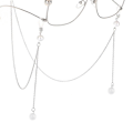 Pikkukuva 4 / 5: Elegant Hållbart Glasögonsnöre (Senilsnöre) Silver