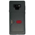 Samsung Galaxy Note 9 - Stilrent Skal med Kortfack Grå