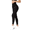 Miniatyrbillede 1 af 11: Bekväma Sport Yoga Leggings Hög Midja Svart M