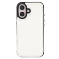 iPhone 16 Stilrent Skal med Kortfack Vit