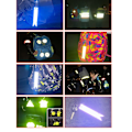 Miniatyrbillede 3 af 11: Smart Reflexremsa till väska/byxor/jacka Fluorescerande Gul