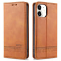 Pikkukuva 1 / 11: iPhone 12 - Stilrent Praktiskt Plånboksfodral (AZNS) Brun