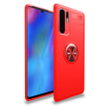 Miniatyrbilde 2 av 10: AUTO FOCUS Stilsäkert Skal med Ringhållare - Huawei P30 Pro Svart/Röd