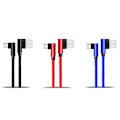 Miniatyrbillede 4 af 11: Snabbladdnings Kabel Micro-USB Svart 2 Meter