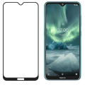 Miniatyrbild 4 av 11: Nokia 6.2 5-PACK Skärmskydd 2.5D 9H 0,3mm HD-Clear Svart Svart