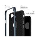 Miniatyrbild 7 av 11: iPhone 7 (FLOVEME) Elegant Skyddsskal Svart