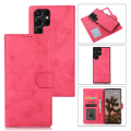 Miniatyrbillede 1 af 11: Samsung Galaxy S23 Ultra - Praktiskt Stilrent Plånboksfodral Rosa
