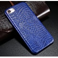 Pikkukuva 10 / 11: iPhone 7 Luxury Crocodile Pattern Ultra Thin Skal från FLOVEME Blå