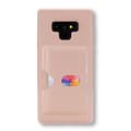 Samsung Galaxy Note 9 - Stilrent Skal med Kortfack Roséguld