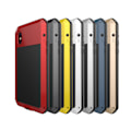 Pikkukuva 6 / 11: iPhone X/XS - Gediget Skyddsfodral (Heavy Duty) Silver