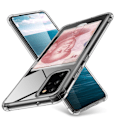 Miniatyrbillede 7 af 7: Samsung Galaxy S20 Plus - Skyddsskal med Korthållare Transparent/Genomskinlig