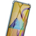 Pikkukuva 6 / 8: Praktiskt Skal med Korthållare - Samsung Galaxy A21S Transparent/Genomskinlig