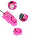 Miniatyrbild 7 av 7: Effektfullt Rejält Överfallslarm Rosa