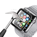 Miniatyrbillede 6 af 8: Apple Watch 4 - Skärmskydd 40mm 44mm från ProGuard Svart 40mm