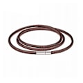 Miniatyrbillede 8 af 10: Elegant PU-Läder Halsband i slimmad design Svart