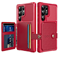 Miniatyrbillede 11 af 11: Samsung Galaxy S24 Ultra - Elegant Plånboksfodral Läder i Snygga Färgval Roséguld