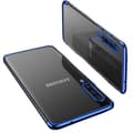 Kraftfullt Skyddande Silikonskal - Samsung Galaxy A50 Blå