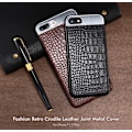 Pikkukuva 4 / 10: iPhone 7 PLUS - Elegant Stilsäkert Skal från Croco-Serien Vit