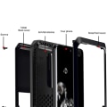 Miniatyrbilde 7 av 11: Stilrent Skyddsskal Aluminium - Samsung Galaxy S20 Svart