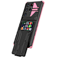 Pikkukuva 8 / 11: Lyxigt Wallet Skyddsskal för Samsung Galaxy S24 Ultra Rosa