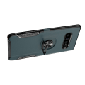 Miniatyrbild 7 av 11: Samsung Galaxy S10 - Stilsäkert Skal med Ringhållare (LEMAN) Blå