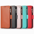 Pikkukuva 6 / 11: iPhone 12 Mini - Elegant Smidigt Plånboksfodral Grön