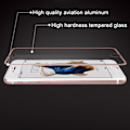Miniatyrbillede 3 af 3: iPhone 7 Plus ProGuard Skärmskydd 3D Aluminiumram Silver