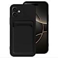 Miniatyrbilde 6 av 11: iPhone 16 Plus - Välj mellan Flear Färger - Smidigt Skal med Korthållare Aprikos