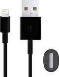 USB-Ligtning/Iphone kabel 1m 2.4A  ip7/i8/xr/11/12