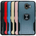 Miniatyrbillede 3 af 11: Stilrent Skal med Ringh�llare - Samsung Galaxy J4 2018 Roséguld