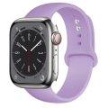 Miniatyrbilde 1 av 11: Silikonarmband 42mm/44mm/45mm/49mm Apple Watch Lila M