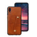 Pikkukuva 9 / 11: Samsung Galaxy A10 - Stilrent Skal med Kortfack Ljusbrun
