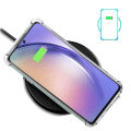 Miniatyrbilde 8 av 11: S23 FE - Skyddande Stilrent Silikonskal Transparent