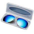 Pikkukuva 11 / 11: Polarized Exklusiva Solglasögons Överdrag Silver