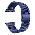 Pikkukuva 1 / 11: Apple Watch 42mm (3/2/1) - Elegant Länk i Rostfritt Stål Blå