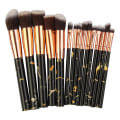 Miniatyrbilde 7 av 11: 15 stk Patie-Minerals Makeup Kosmetiske Børster Grå