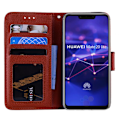 Miniatyrbillede 6 af 11: Huawei Mate 20 Lite - Effektfullt Robust Plånboksfodral Brun Brun