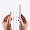Pikkukuva 4 / 11: Magnetiskt skyddsskal med trådlös laddning för iPhone 13 Transparent