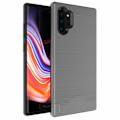 Miniatyrbilde 1 av 11: Samsung Galaxy Note10 Plus - Elegant Skal med Kortfack Grå