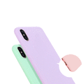 Miniatyrbillede 1 af 11: iPhone X/XS - Praktiskt TPU Silikonskal från NKOBEE Transparent