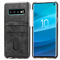 Pikkukuva 2 / 11: Skal med Korthållare - Samsung Galaxy S10 Blågrön