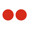 Pikkukuva 11 / 11: 5-Pack Effektfull Reflekterande Cirkel Reflexer Orange