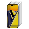 Miniatyrbild 6 av 11: iPhone 15 Skärmskydd 2.5D HD 0,3mm Svart Black