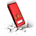Pikkukuva 9 / 11: Praktiskt Skyddsskal med Kortfack - Samsung Galaxy S10 Grå