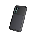 Pikkukuva 10 / 11: Samsung Galaxy S23 Plus- 360-Skyddsfodral i Aluminium HEAVY DUTY Svart